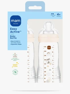 MAM Spisetid>Easy Active Sutteflaske 330 ml 2-pak, Neutral