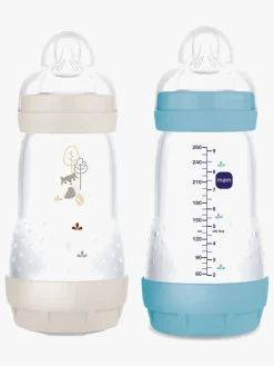 MAM Easy Start Sutteflaske Anti-kolik 260 ml 2-pak, Blå/Neutral