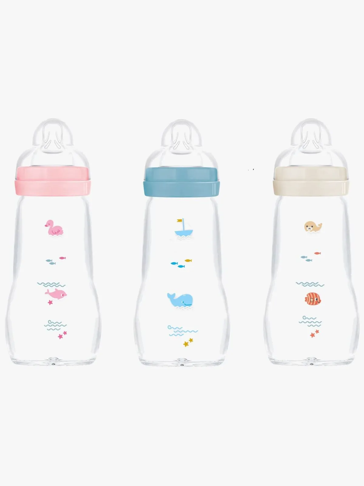 MAM Spisetid>Feel Good Sutteflaske Glas 260 ml, Mix