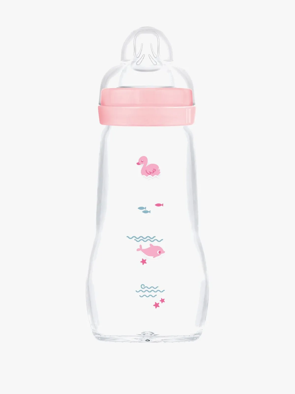 MAM Spisetid>Feel Good Sutteflaske Glas 260 ml, Mix