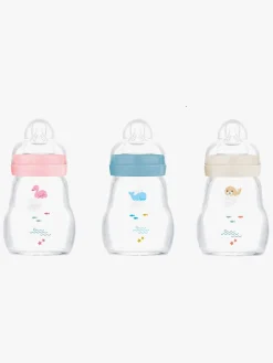 MAM Spisetid>Feel Good Sutteflaske Glas 170 ml, Mix