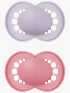 MAM Sutter & Suttesnore*Sutter 2-pak 16-36m, Pink Lyserød