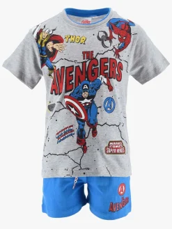 Børn MarvelAvengers Nattøj>Marvel Avengers Classic Pyjamas, Light Grey