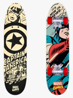 MarvelAvengers Skating>Marvel Captain America Wooden Skateboard