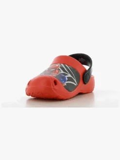 Børn MarvelSpiderMan Hjemmesko></noscript>Marvel Spiderman Clogs, Red/Black