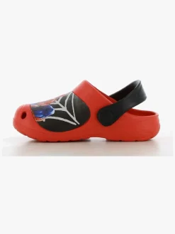 Børn MarvelSpiderMan Hjemmesko></noscript>Marvel Spiderman Clogs, Red/Black