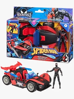 MarvelSpiderMan Legetøjsfigurer*Marvel Spider-Man Epic World of Actionfigur med Bil - Miles Morales Remix Blast-Racer