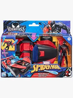 MarvelSpiderMan Legetøjsfigurer*Marvel Spider-Man Epic World of Actionfigur med Bil - Miles Morales Remix Blast-Racer