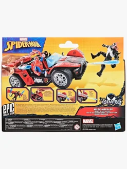 MarvelSpiderMan Legetøjsfigurer*Marvel Spider-Man Epic World of Actionfigur med Bil - Miles Morales Remix Blast-Racer