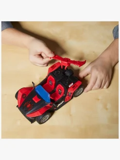 MarvelSpiderMan Legetøjsfigurer*Marvel Spider-Man Epic World of Actionfigur med Bil - Miles Morales Remix Blast-Racer