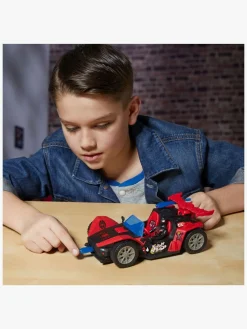 MarvelSpiderMan Legetøjsfigurer*Marvel Spider-Man Epic World of Actionfigur med Bil - Miles Morales Remix Blast-Racer