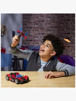 MarvelSpiderMan Legetøjsfigurer*Marvel Spider-Man Epic World of Actionfigur med Bil - Miles Morales Remix Blast-Racer