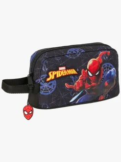 Spiderman Tasker*Marvel Spider-Man Mini Rygsæk 8,5L, Gymnastikpose, Køletaske & Penalhus, Attack