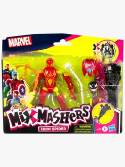 MarvelSpiderMan Legetøjsfigurer>Marvel Spider-Man Mixmashers Figur Iron Spider Delux