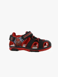 MarvelSpiderMan Sandaler & Klipklapper*Marvel Spiderman Sandaler, Black/Red