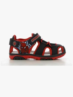 MarvelSpiderMan Sandaler & Klipklapper*Marvel Spiderman Sandaler, Black/Red
