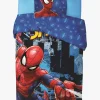 Børn MarvelSpiderMan Marvel Spider-Man Sengesæt 140x200, Blå