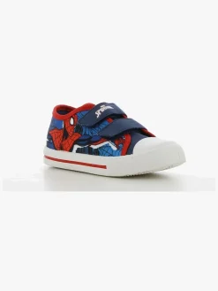 Børn Spiderman Sneakers>Marvel Sneakers, Navy/Red