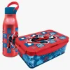 MarvelSpiderMan Spisetid*Marvel Spiderman Madkasse og Flaske, Red