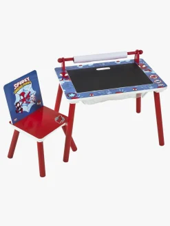 Børn SpideyandFriends Marvel Spidey & His Amazing Friends Skrivebord med Stol, Rød