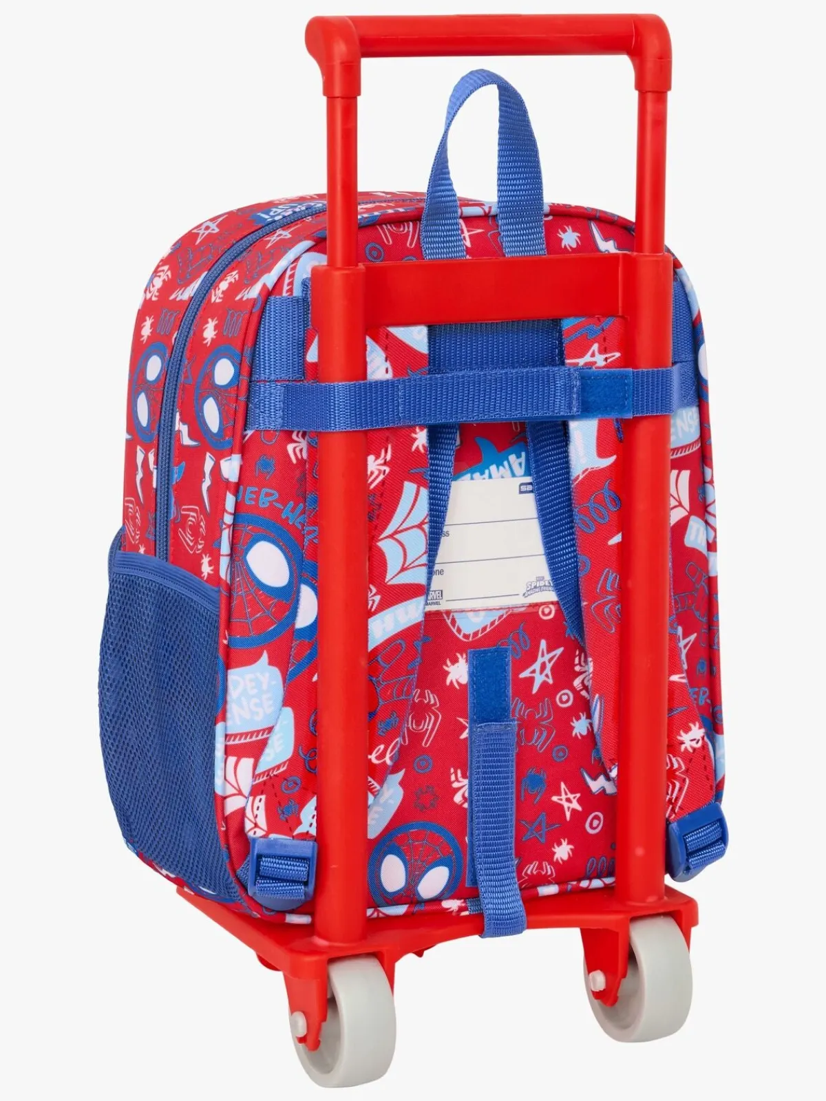 Børn SpideyandFriends Tasker>Marvel Spidey Mini Trolley Kuffert 6L, Rød/Lyseblå