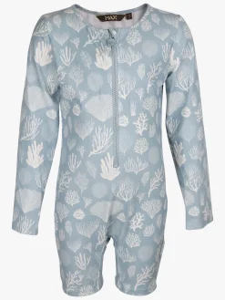 MaxCollection Uv & Strand*Max Collection Mix Badedragt, Blå Blå/Hvid