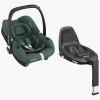 MaxiCosi Autostole 0-13 Kg*Maxi-Cosi Cabriofix I-Size Autostol Baby inkl. FamilyFix 3 Base, Essential Green