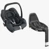 MaxiCosi Autostole 0-13 Kg*Maxi-Cosi Cabriofix I-Size Autostol Baby inkl. FamilyFix 3 Base, Essential Graphite