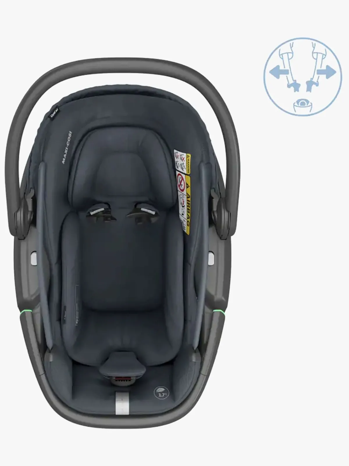 MaxiCosi Maxi-Cosi Coral 360 Autostol Baby, Essential Graphite