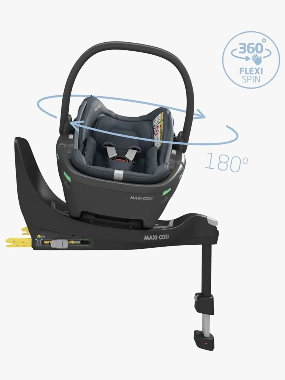MaxiCosi Maxi-Cosi Coral 360 Autostol Baby, Essential Graphite