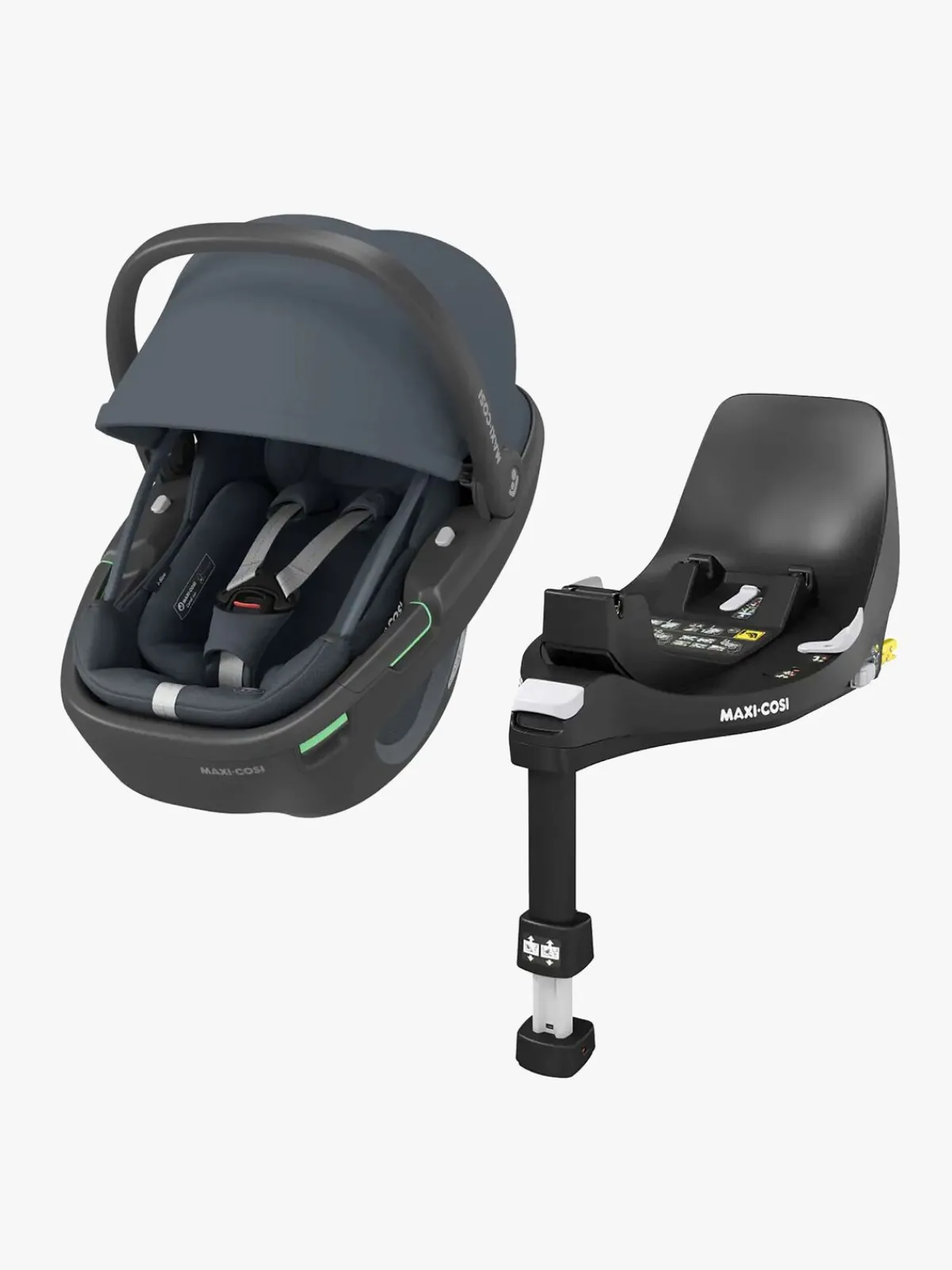 MaxiCosi Maxi-Cosi Coral 360 Autostol Baby inkl. FamilyFix 360 Base, Essential Graphite
