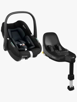 MaxiCosi Maxi-Cosi Pebble S Autostol Baby inkl. FamilyFix S Base, Tonal Black