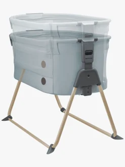 Børn MaxiCosi Maxi-Cosi Tori Beyond Bedside Crib, Grey Eco