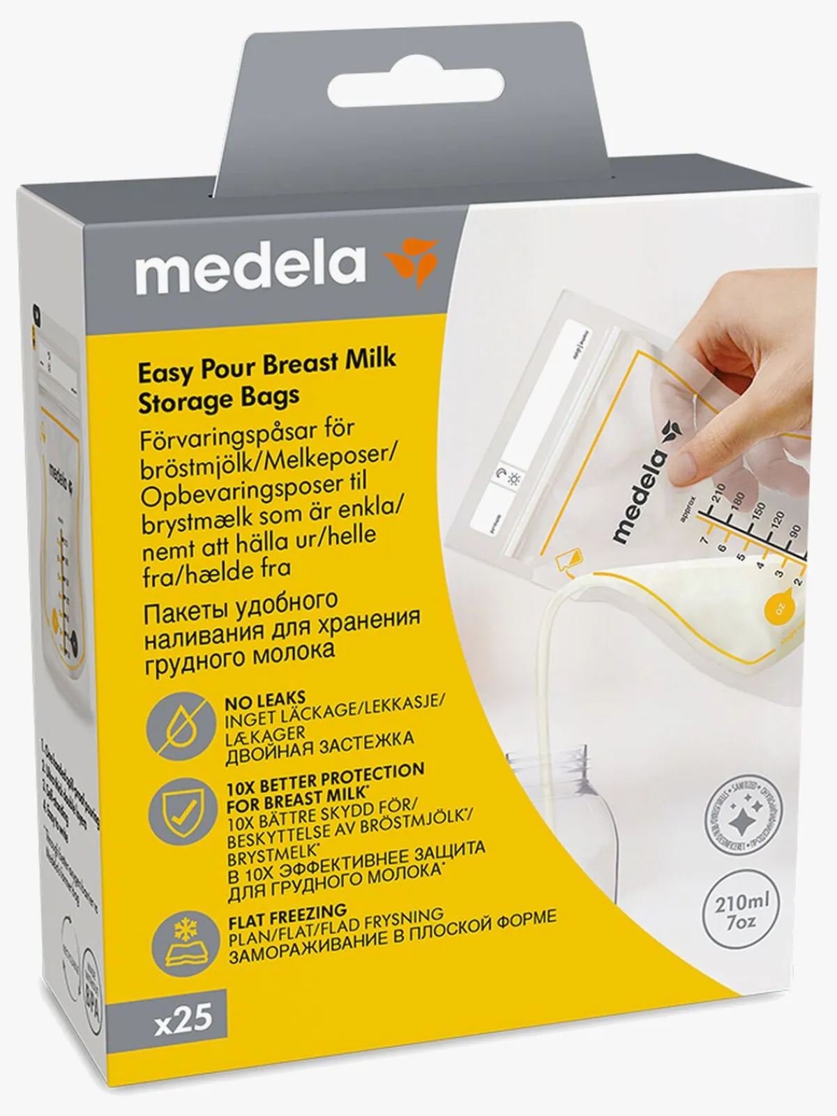 Medela Easy Pour Modermælksposer 25-Pak