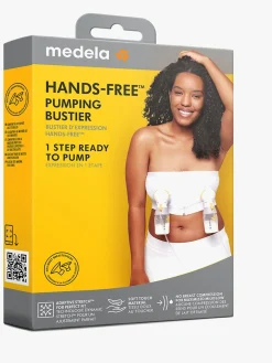 Medela Tøj Til Mor*Hands-Free Pumpetop, Hvid