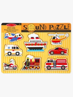 MelissaDoug Melissa & Doug Puslespil m. Lyd Køretøjer