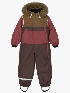 Børn MikkLine Mikk-Line Anorak Flyverdragt, Apple Butter