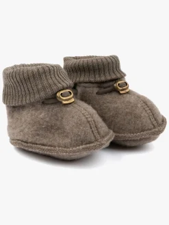 MikkLine Hjemmesko*Mikk-Line Futter Merinould, Melange Denver Brun