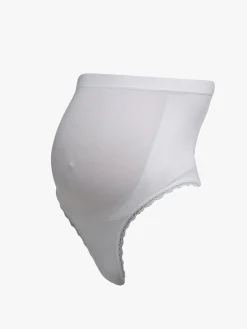 Milki String Seamless Graviditetstrusser 2-Pak, White