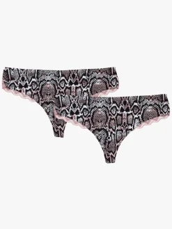 Milki Tøj Til Mor*Trusser 2-pak, Snake Lyserød