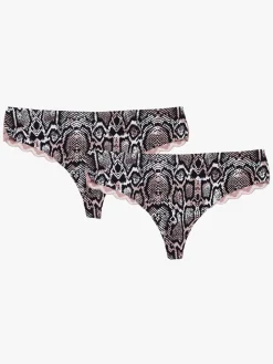 Milki Tøj Til Mor*Trusser 2-pak, Snake Lyserød