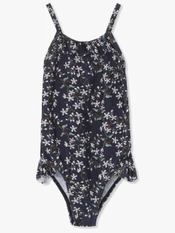 MiniATure Uv & Strand*MINI A TURE Badedragt, Blå/Mønstret Blå