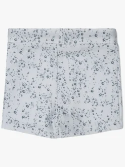 MiniATure Uv & Strand*MINI A TURE Badeshorts, Blå/Mønstret Blå