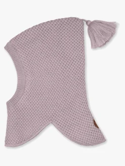 Børn MiniATure Tilbehør|Uldtøj>MINI A TURE Juel Elefanthue, Zinc Purple