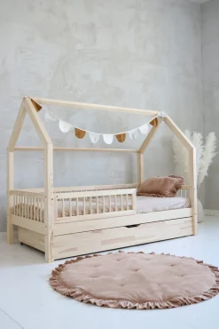 Minitude Børnesenge & Tilbehør*FINN Juniorseng 70x140, Natur