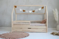 Minitude Børnesenge & Tilbehør*FINN Juniorseng 70x140, Natur