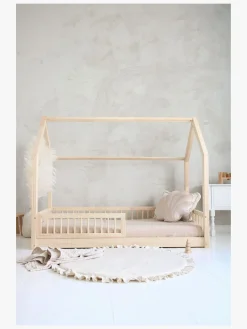 Minitude Børnesenge & Tilbehør*JAMES Junior-/Montessori-seng 90x190, Natur