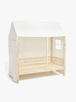 Minitude Børnesenge & Tilbehør*JAX Sengehimmel til Hus, Hvid