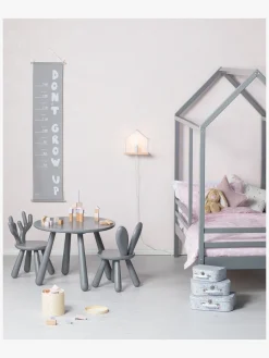 Minitude Børnesenge & Tilbehør*Nordic JAX Juniorseng m. Madras 70x140, Grå