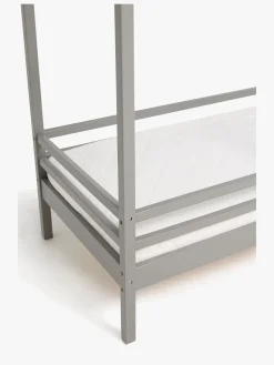 Minitude Børnesenge & Tilbehør*Nordic JAX Juniorseng m. Madras 70x140, Grå